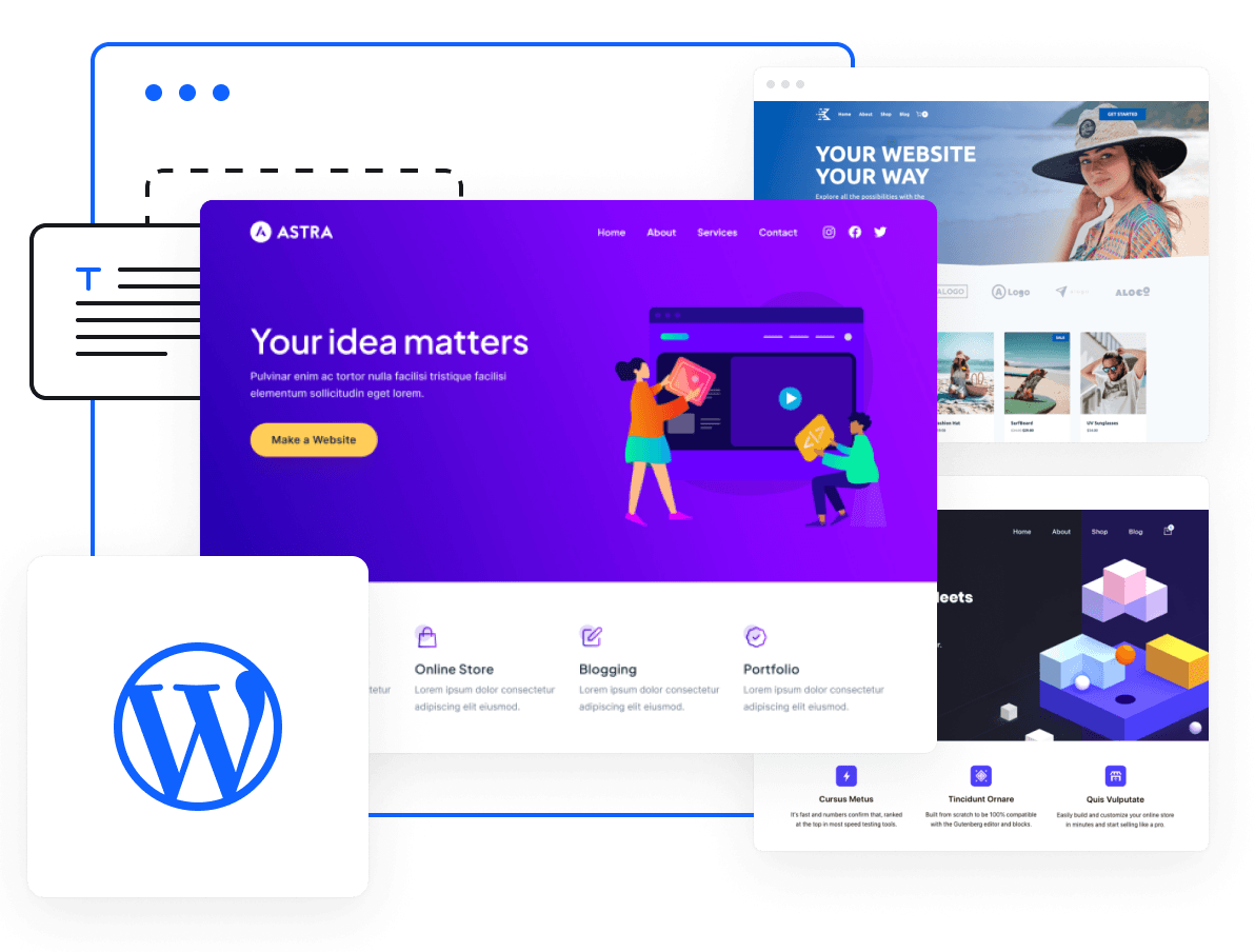 Mais de 10.000+ temas WordPress